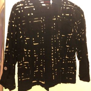 Petite shirt, see through in some parts